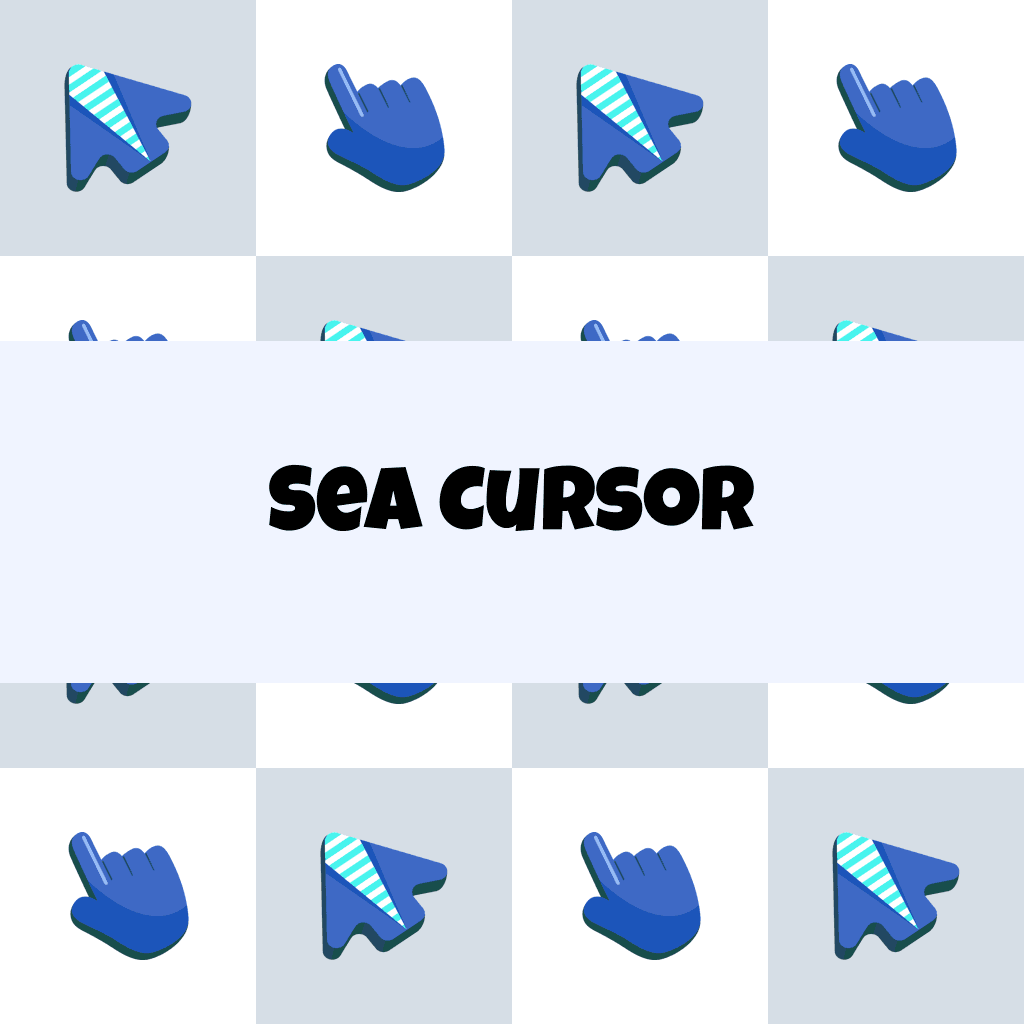 Preview Sea cursor custom cursor pack