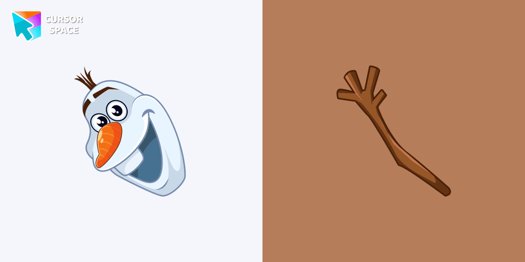 Olaf cursor cursor pack